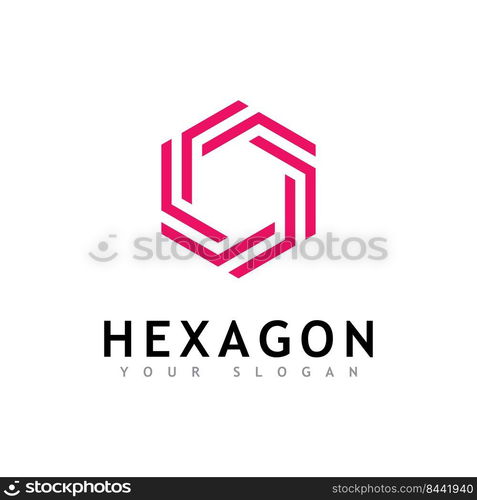 Creative Hexagon logo vector design 