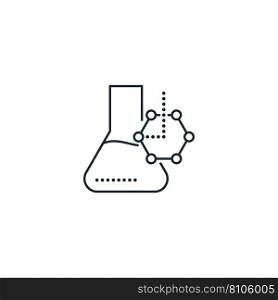 Creative icon from medicine icons collection Vector Image