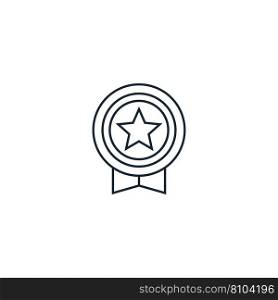 Creative icon line from success icons collection Vector Image