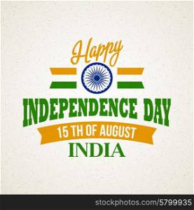 Creative Indian Independence Day concept. Vector illustration. Creative Indian Independence Day concept. Vector illustration EPS 10