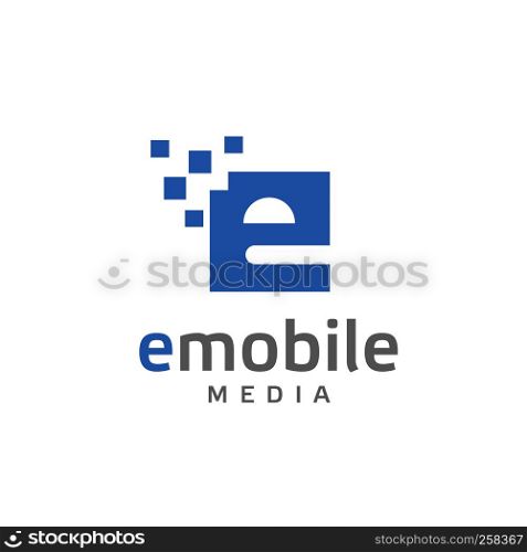creative letter E logo, Abstract business logo design template, modern Letter E Logo template editable for your business