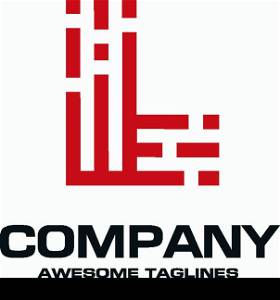 creative Letter L line Logo design vector template Linear. best letter L Type Character Symbol Monogram Logotype