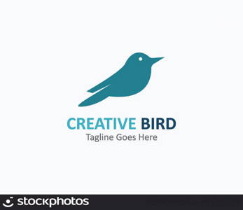 Creative logo design Bird vector template icon