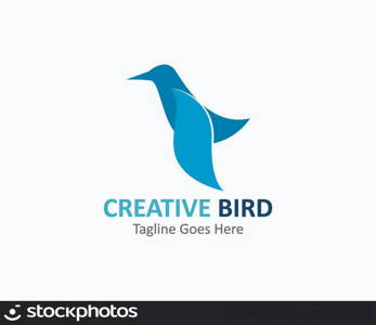 Creative logo design Bird vector template icon