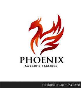 creative luxury phoenix bird logo concept vector, best phoenix bird logo design, phoenix vector logo