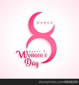 creative march 8th womens day celebration background