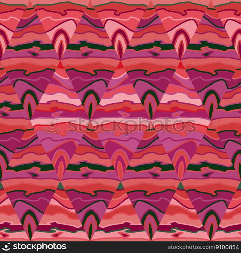 Creative mosaic seamless background pattern. Abstract geometric backdrop. Design for fabric, textile print, wrapping paper, cover. Vector illustration. Creative mosaic seamless background pattern. Abstract geometric backdrop.