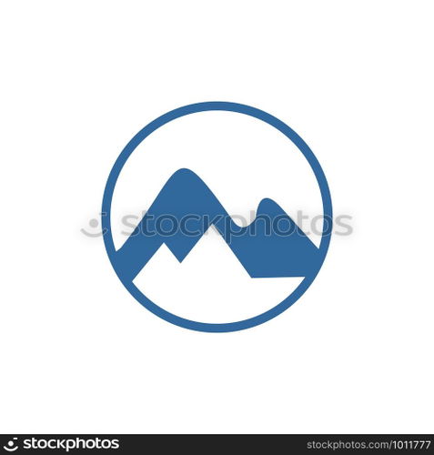 creative mountain  logo vector template