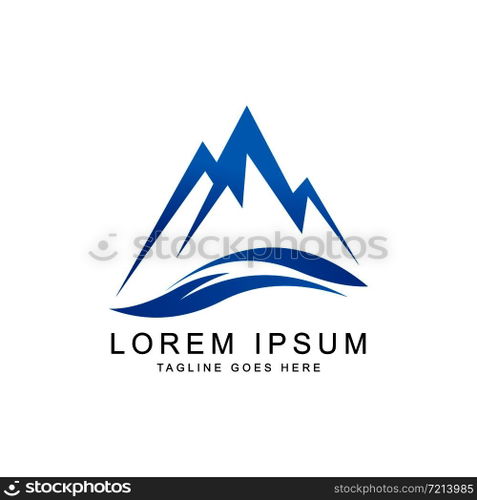 creative mountain  logo vector template