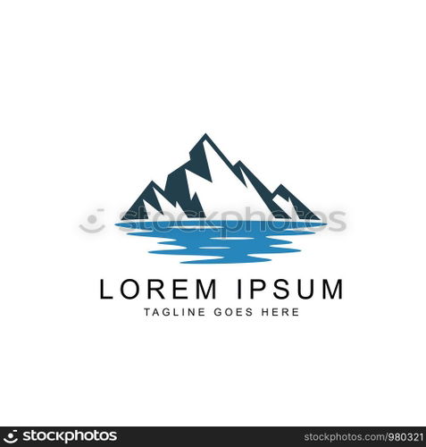 creative mountain  logo vector template