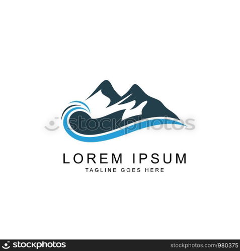 creative mountain  logo vector template