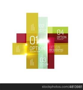 Creative paper geometric business infographic background templates. Creative paper geometric business infographic background templates for workflow layout, diagram, number options or web design
