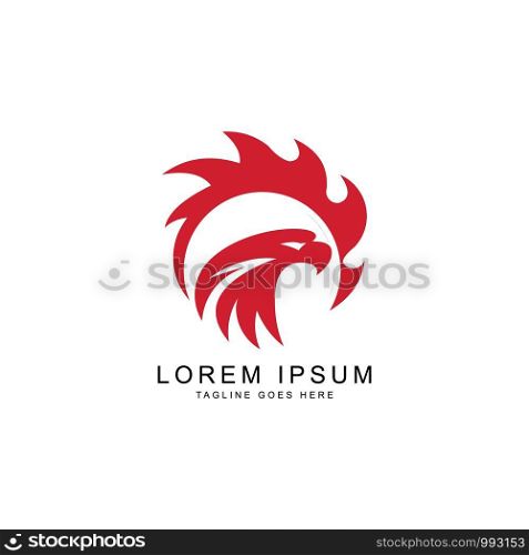creative phoenix design logo template