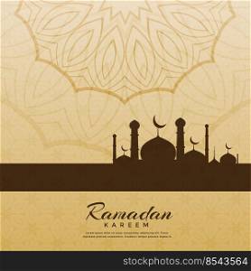 creative ramadan kareem festival greeting background