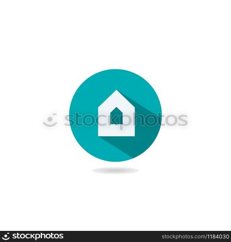 Creative Real Estate logo design. Property and Construction Logo design. Homes logo concept Real estate service, construction, Growth house, arrow up home concept.