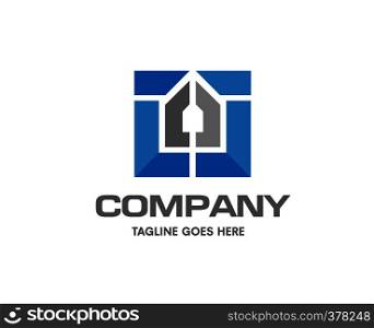 creative Real Estate logo, Property and Construction Logo design Vector, colorful homes logo concept Real estate service, construction