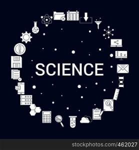 Creative Science icon Background