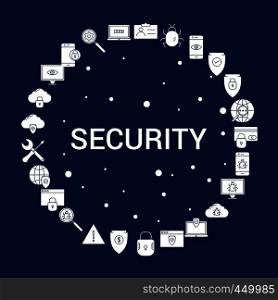 Creative Security icon Background
