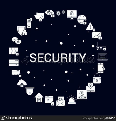 Creative Security icon Background