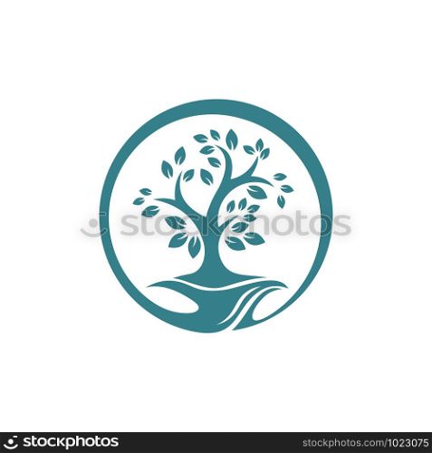creative tree unique logo template