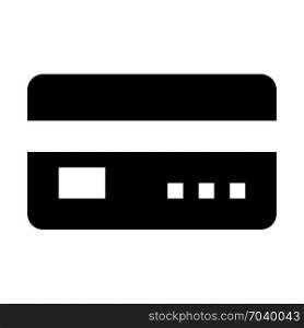 Credit card - Digital transaction, icon on isolated background