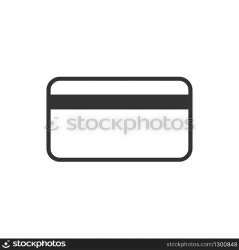 Credit card for shopping. Bank card id. Vector EPS 10