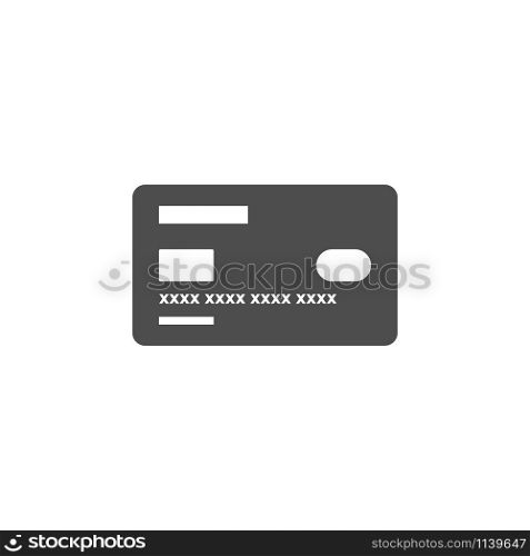 Credit card icon graphic design template vector isolated. Credit card icon graphic design template vector