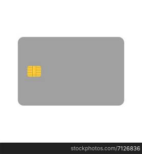 Credit Card icon sign. Bank card. Vector