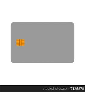 Credit Card icon sign. Bank card. Vector