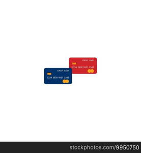 Credit Card Icon vector design illustration symbol and background.