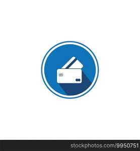 Credit Card Icon vector design illustration symbol and background.