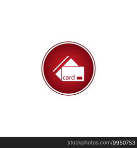 Credit Card Icon vector design illustration symbol and background.