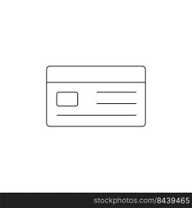 credit card logo stock vektor template