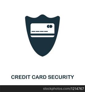 Credit Card Security icon. Flat style icon design. UI. Illustration of credit card security icon. Pictogram isolated on white. Ready to use in web design, apps, software, print. Credit Card Security icon. Flat style icon design. UI. Illustration of credit card security icon. Pictogram isolated on white. Ready to use in web design, apps, software, print.