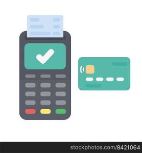 Credit card swipe machine for online payment