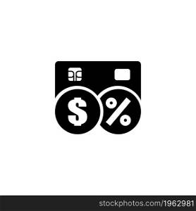 Credit Debit Card International vector icon. Simple flat symbol on white background. Credit Debit Card International