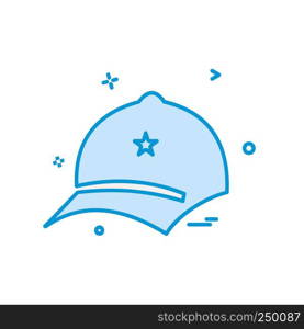 Cricket icon design vector