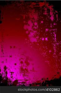 crimson and black abstract background in a rough gothic style