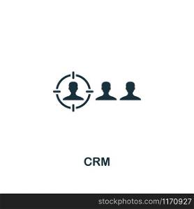 Crm icon. Premium style design from business management collection. Pixel perfect crm icon for web design, apps, software, printing usage.. Crm icon. Premium style design from business management icon collection. Pixel perfect Crm icon for web design, apps, software, print usage
