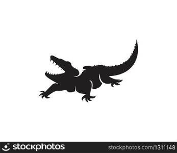 Crocodile logo design vector illustration