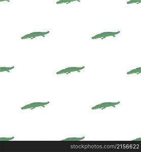 Crocodile pattern seamless background texture repeat wallpaper geometric vector. Crocodile pattern seamless vector