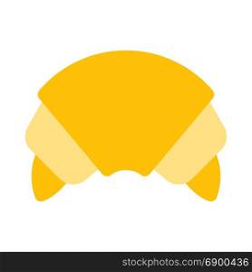 croissant, icon on isolated background
