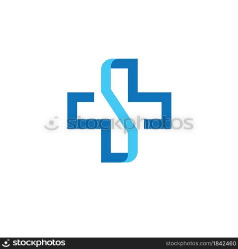 cross medical icon vector illustration design template