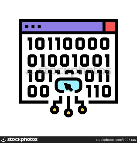 cross-site scripting color icon vector. cross-site scripting sign. isolated symbol illustration. cross-site scripting color icon vector illustration