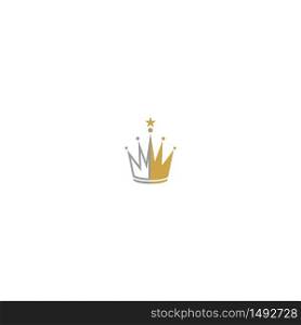Crown Concept Logo Icon Design Template