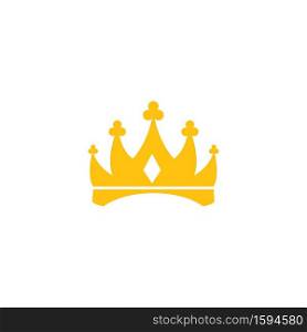 Crown graphic design template vector isolated illustration. Crown graphic design template vector isolated