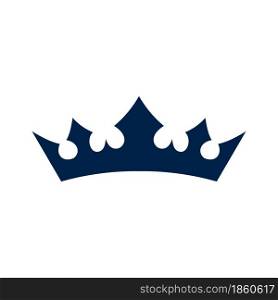 Crown icon flat vector template design trendy.