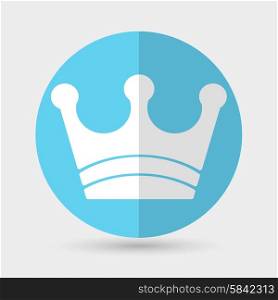 Crown icon on a white background
