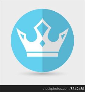 Crown icon on a white background