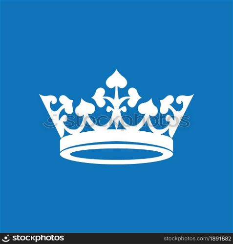 Crown icon vector design illustration template